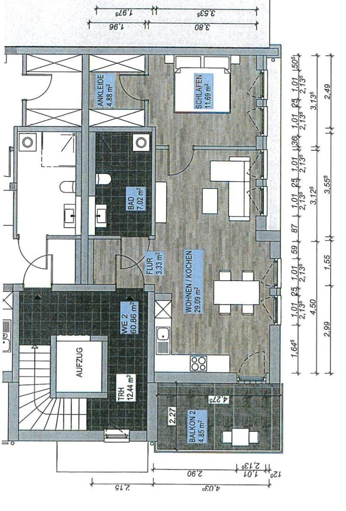 Neubauwohnung  für WBS-Mieter in ruhiger Wohnlage von Biesfeld