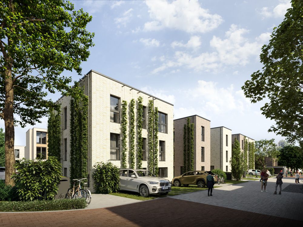 QNG-zertifizierte Reihenhäuser
mit jeweils 2 Wohneinheiten nahe der Ems!