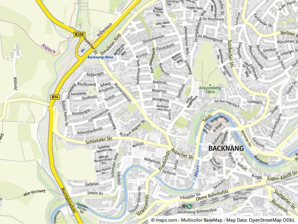 Geolyzer Kartenausschnitt