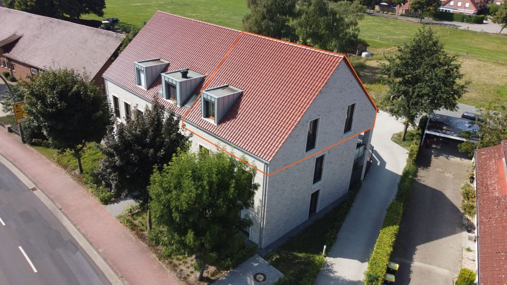 Barrierefreie 2-Zimmer Neubaumietwohnung
mit Stellplatz im Zentrum von Spelle! (2)