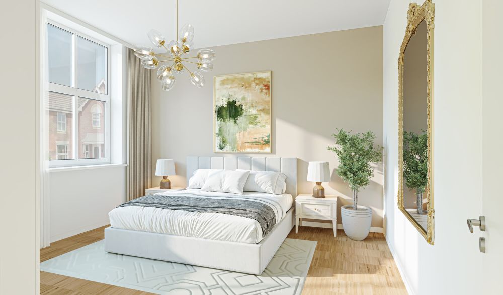 Visualisierung Schlafzimmer