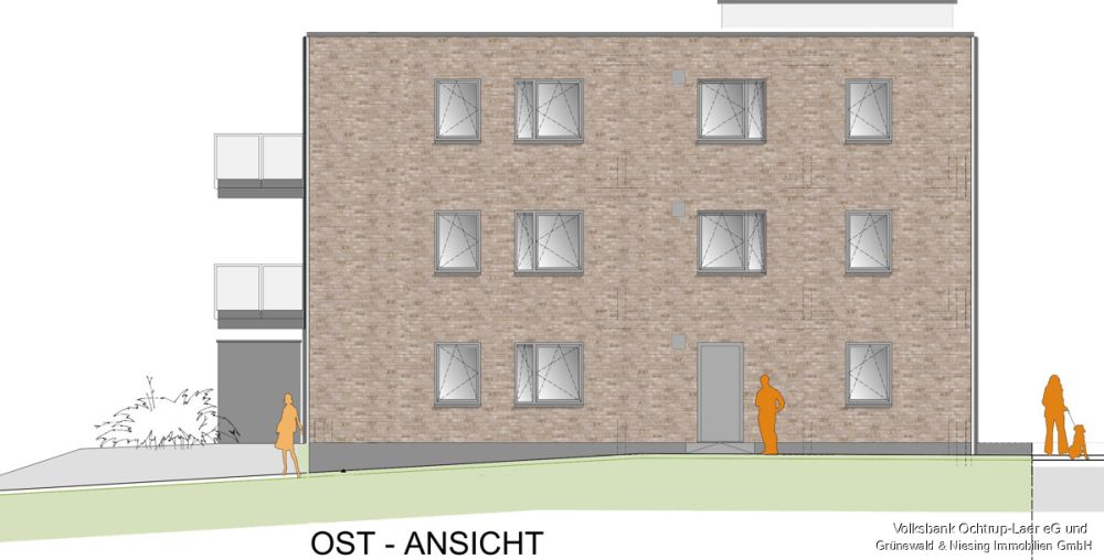 Exklusive 2-Zimmer-Wohnung in barrierefreier Neubauanlage !