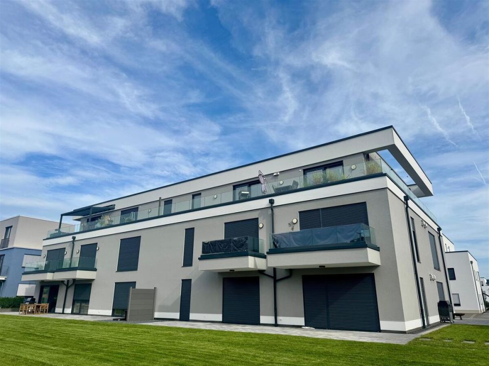 Rückansicht Wohnanlage