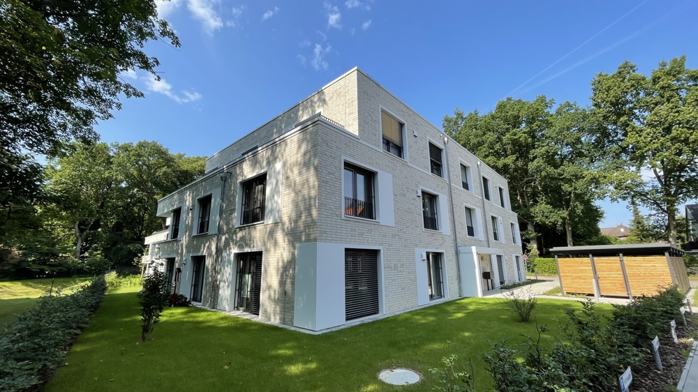 Hochwertige und barrierefreie 2-Zimmer-Wohnung im Obergeschoss mit Loggia und PKW-Stellplatz in Hude