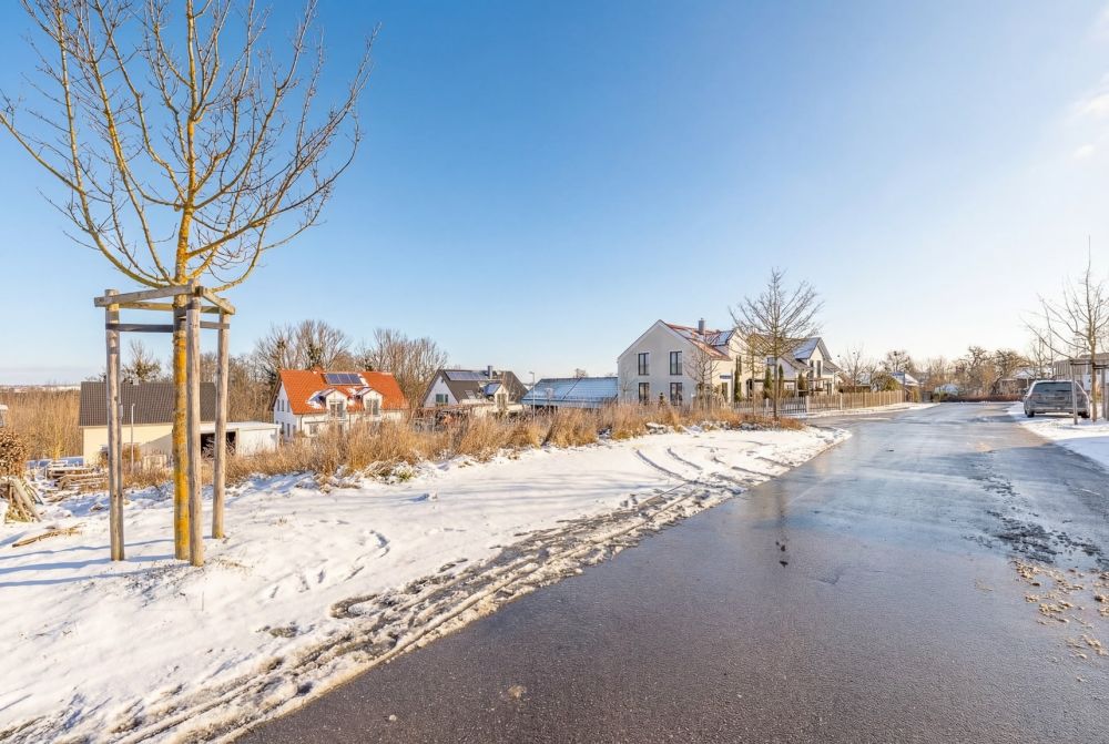 Grundstück von Süden