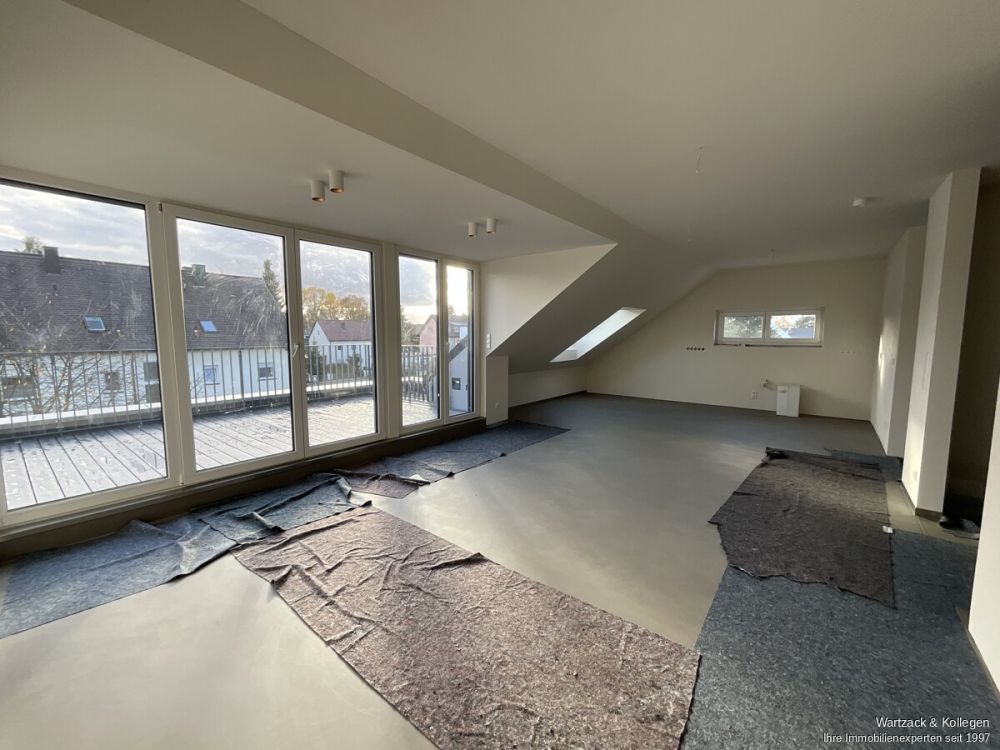 Neubau-Erstbezug: 
Wunderschöne, helle Dachterrassenwohnung 
in Schwabach-Penzendorf