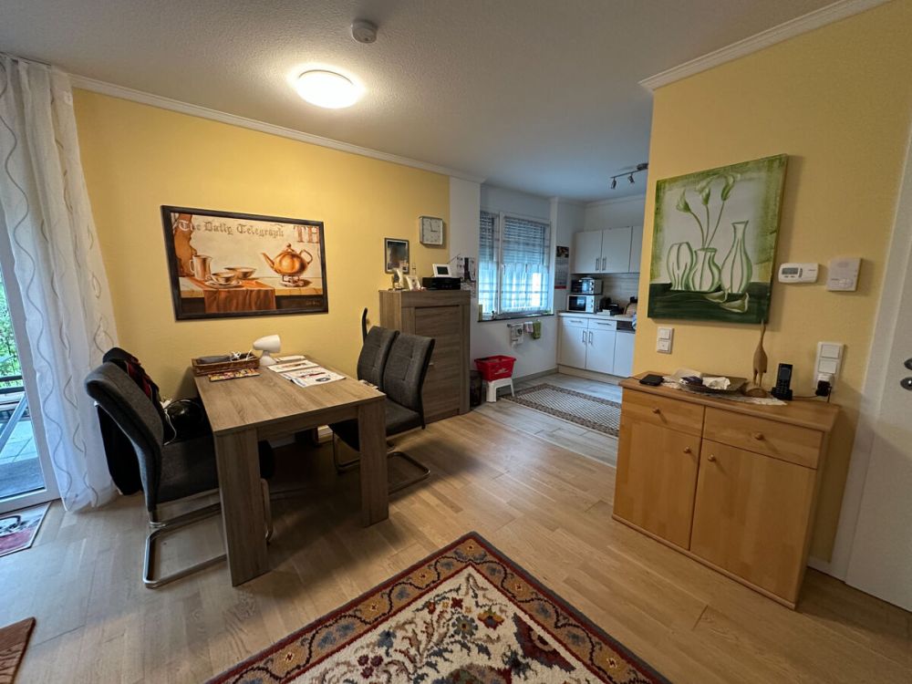 Vermietete, altersgerechte 2-Zimmer-Wohnung mit Terrasse in Wörth am Main