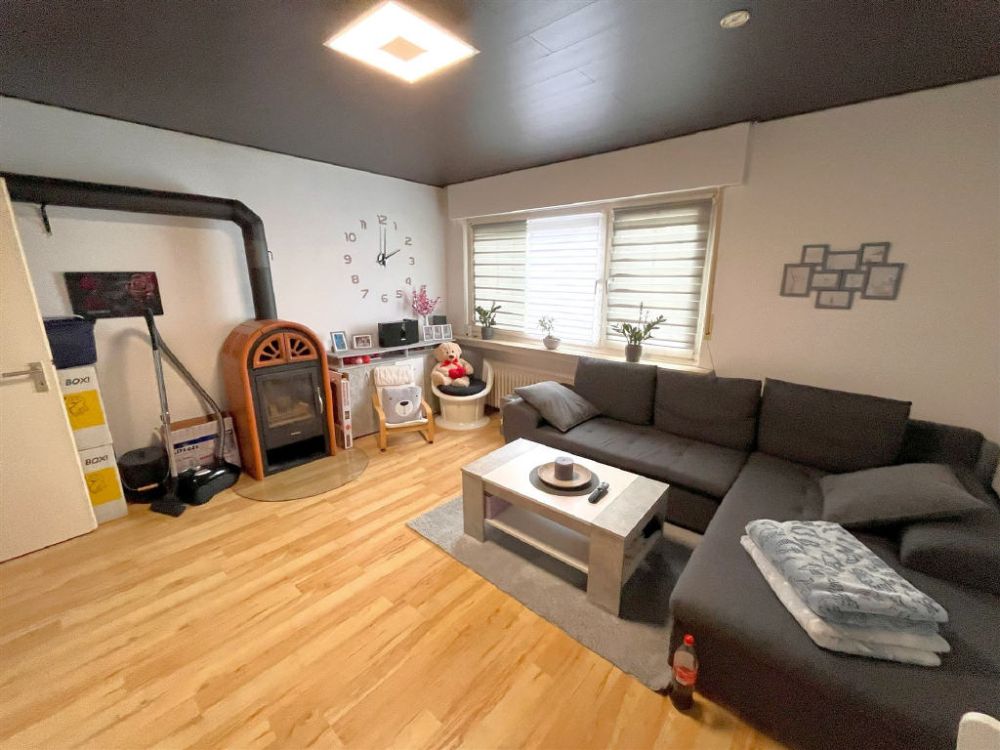 Wohnzimmer mit Kaminofen