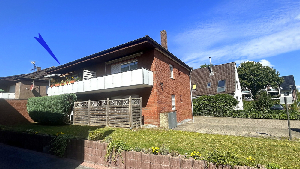 Kapitalanlage! Vermietetes 1-Zimmer-Appartement m. Balkon in Bad Zwischenahn / beliebte Zentrumslage