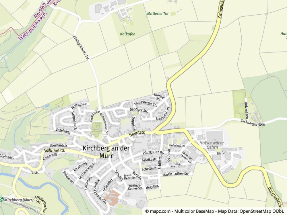 Geolyzer Kartenausschnitt