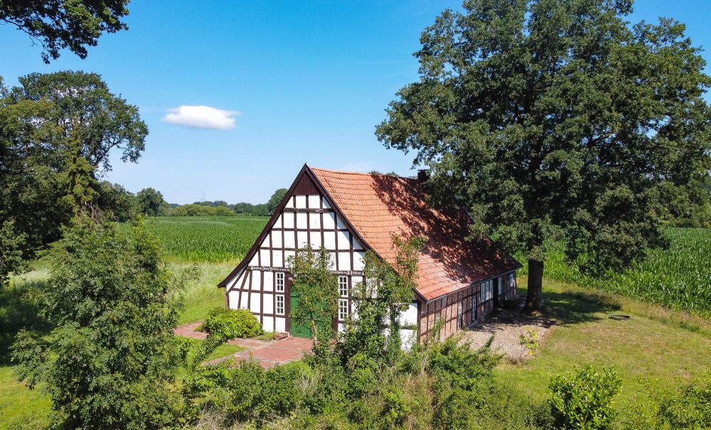Ruhe und Idylle!
Fachwerk-Kotten mit Potenzial und Charme in Hopsten-Schale (2)