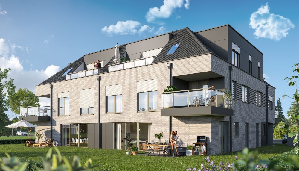 Klimafreundliche Erdgeschoss Neubauwohnung mit Qualitätssiegel Wohnen mit QUALITÄT, und KOMFORT