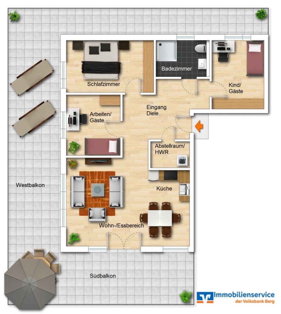 Penthousewohnung in Lindlar-Ortskern