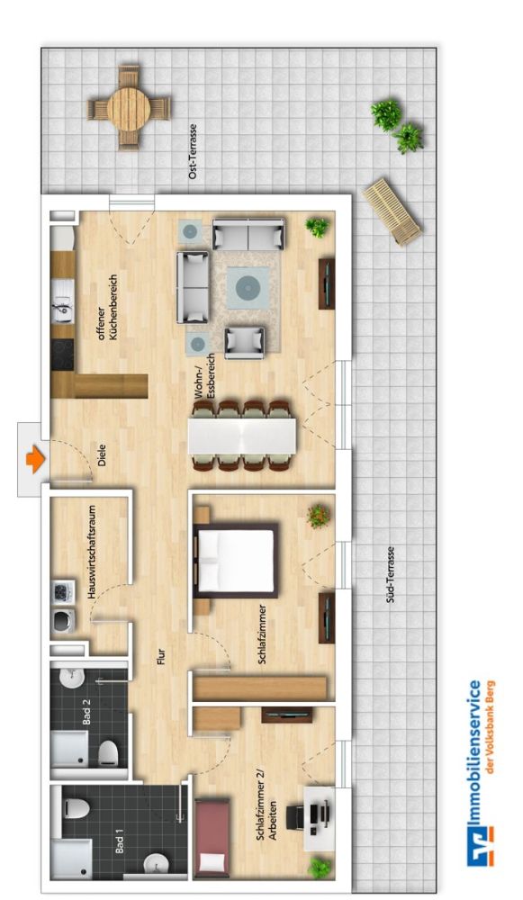 Exklusives Penthouse im Zentrum von Lindlar