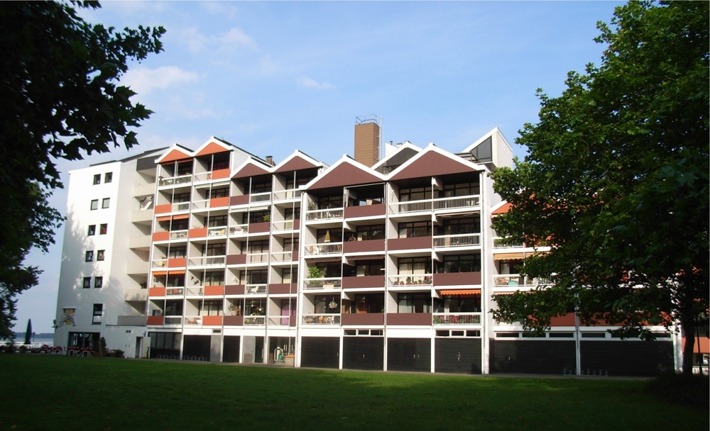 Charmantes 1-Zimmer-Apartment mit Loggia und Blick aufs Zw'ahner Meer in ruhiger Lage am Yachthafen
