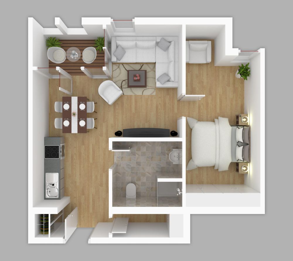 Grundriss 3D