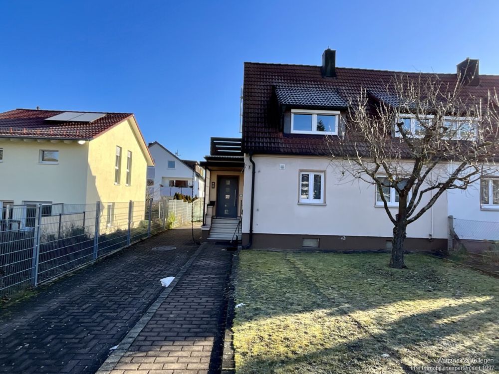 Wohnhaus und Gartengrundstück