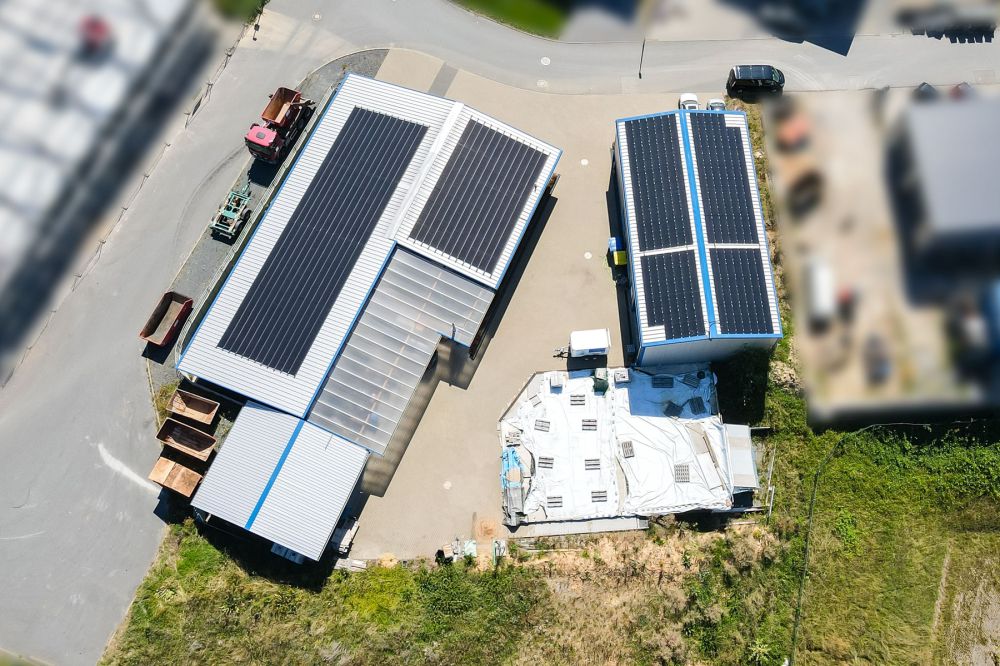 Neuwertiges Gewerbeobjekt – Büro-Gebäude, Lager- & Werk-Halle
in Erbach!