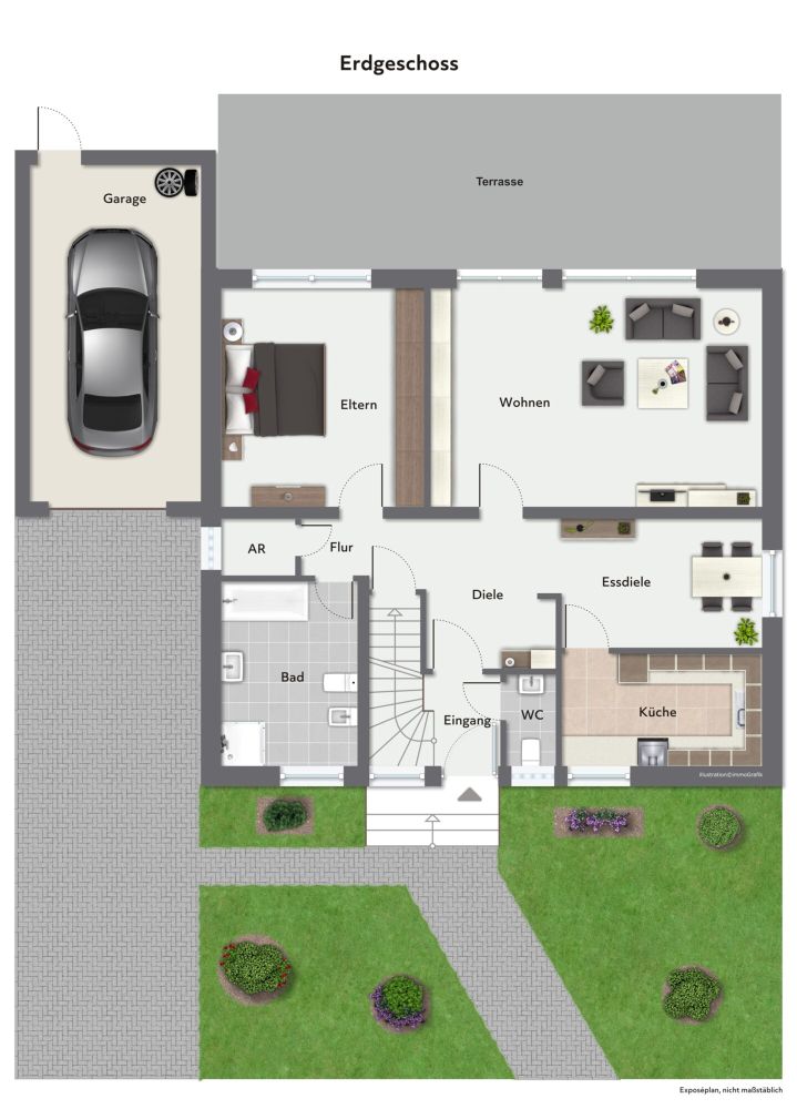 Grundriss EG - immografik