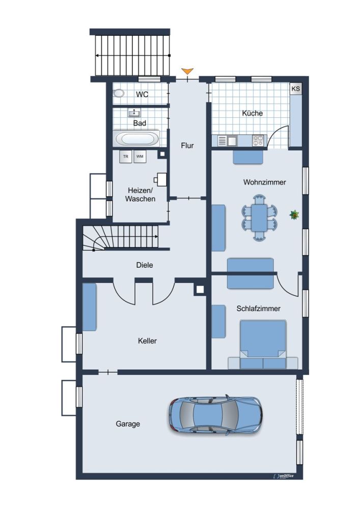 Grundriss Untergeschoss