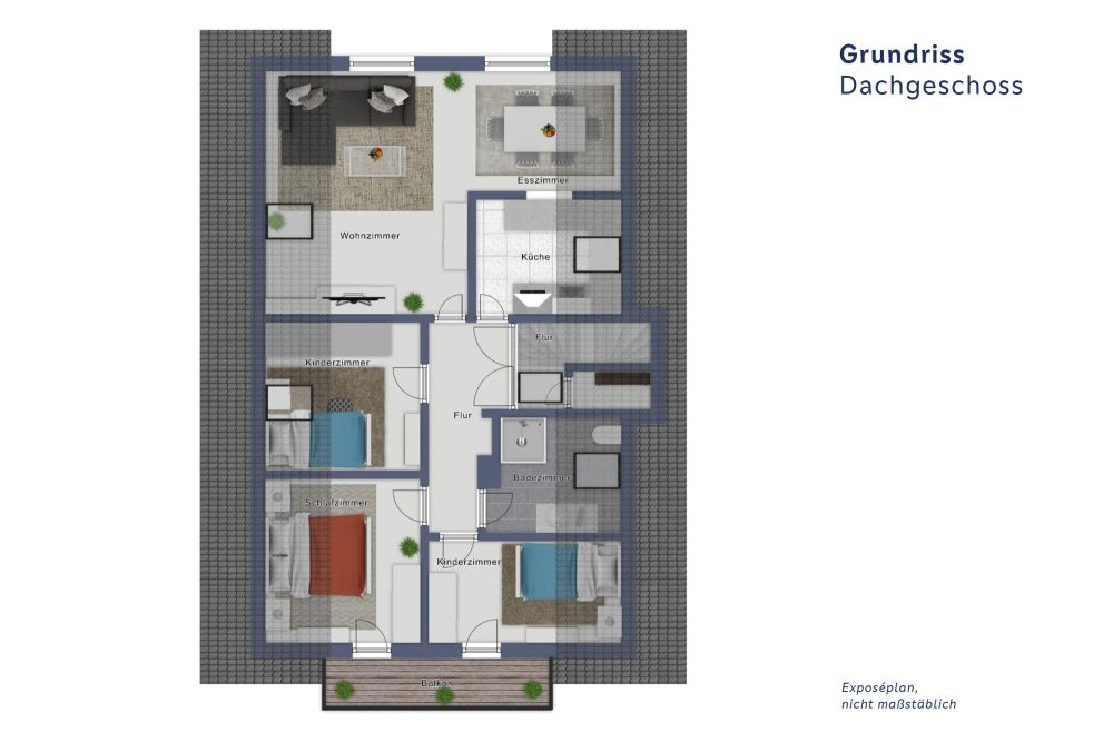 Repräsentatives Mehrfamilienhaus in Reinheim/Zeilhard - Großzügig, vielseitig und sofort bezugsfrei
