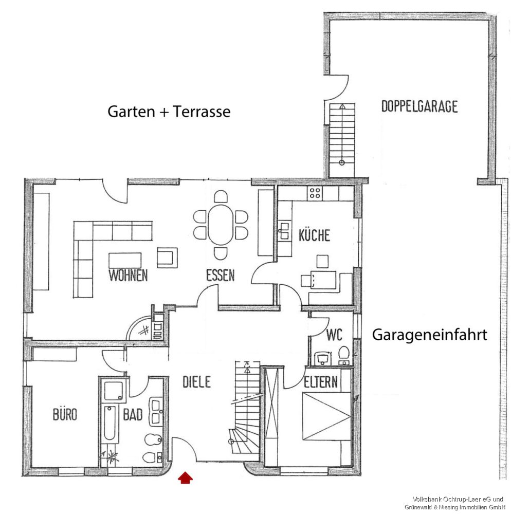 Charmantes Einfamilienhaus zur Miete !