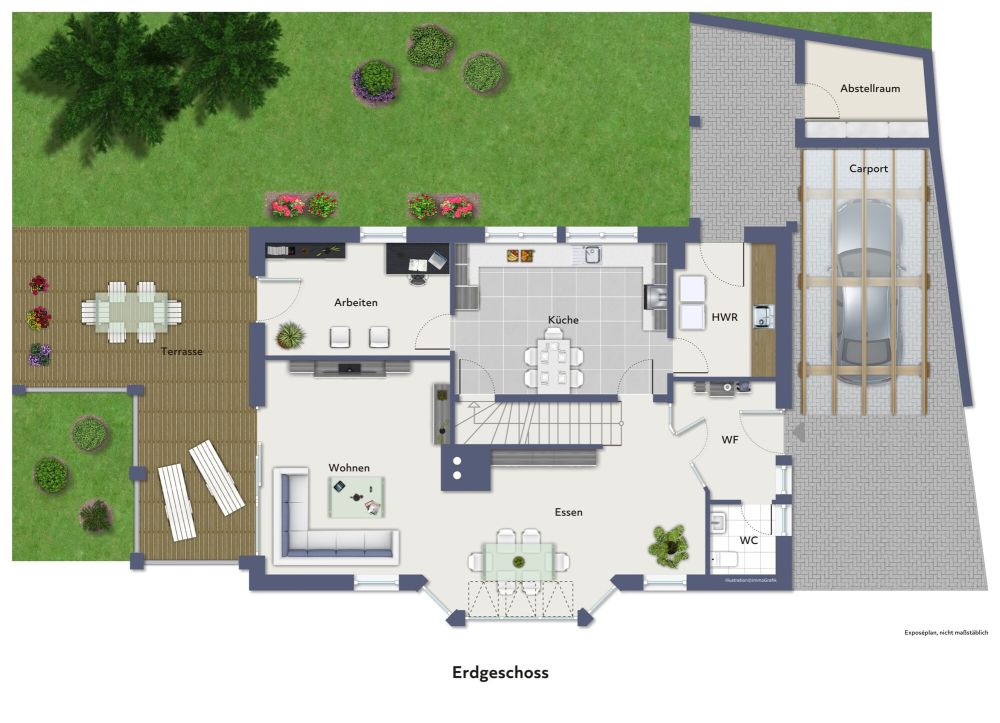 *Heimkommen und Wohlfühlen!* - Tolles Architektenhaus in Sackgassenlage von Ibbenbüren!