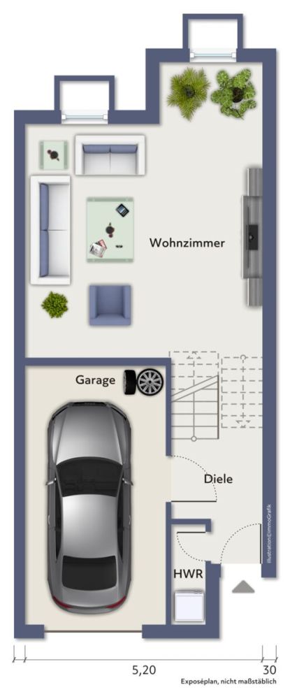 Grundriss Erdgeschoss