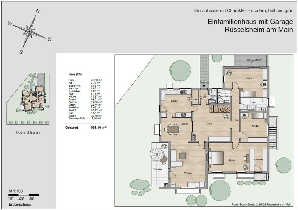 Freistehendes Einfamilienhaus - hochwertig saniert - KFW 85