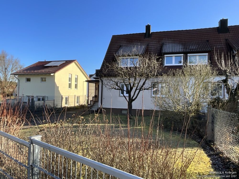 Wohnhaus und Gartengrundstück