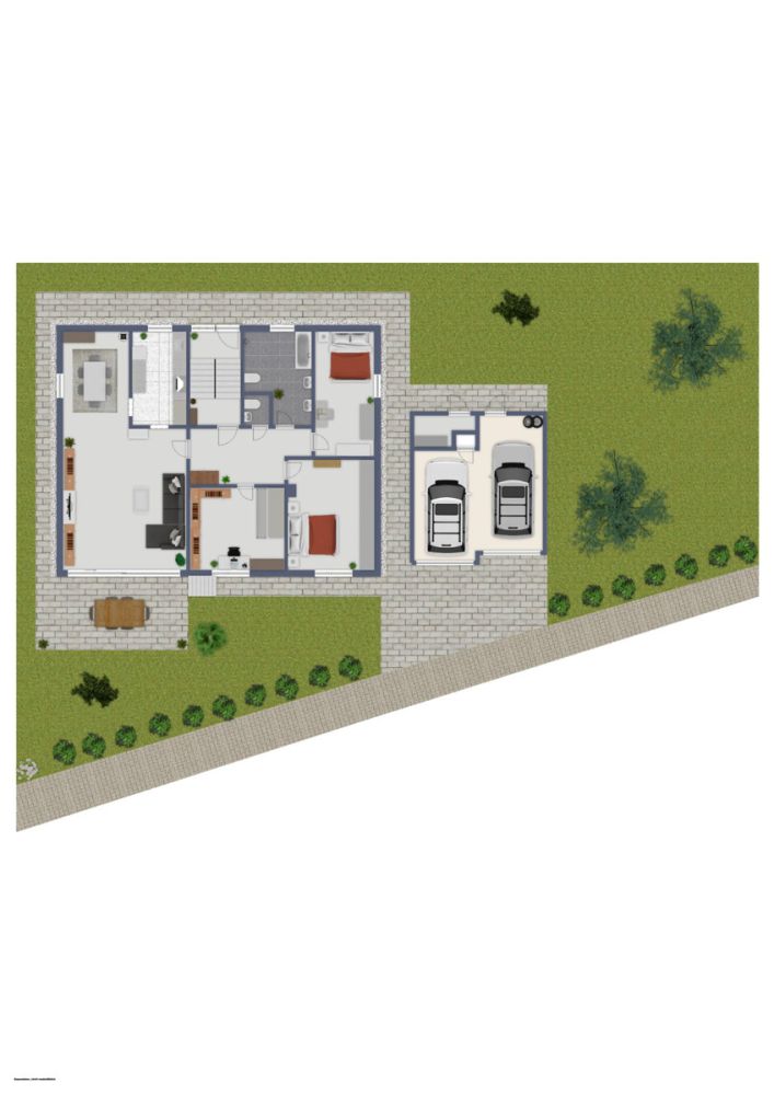 Hier haben Sie viel Platz und Ruhe für die große Familie oder zwei Generationen!