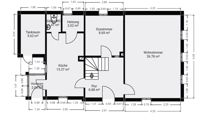 Historisches Fachwerkidyll mit Innenhof und Scheune  – eine Ruheoase im Herzen von Bischofsheim