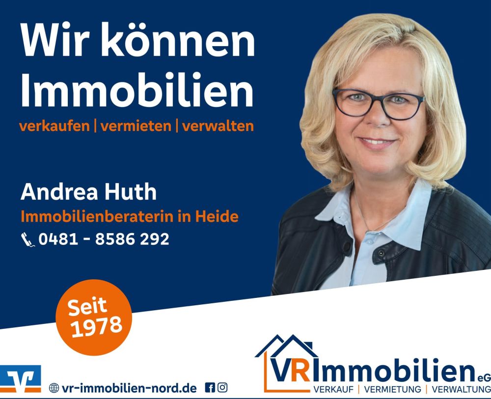 Ihre Immobilienberaterin in Heide und St.Peter-Ording Andrea Huth
