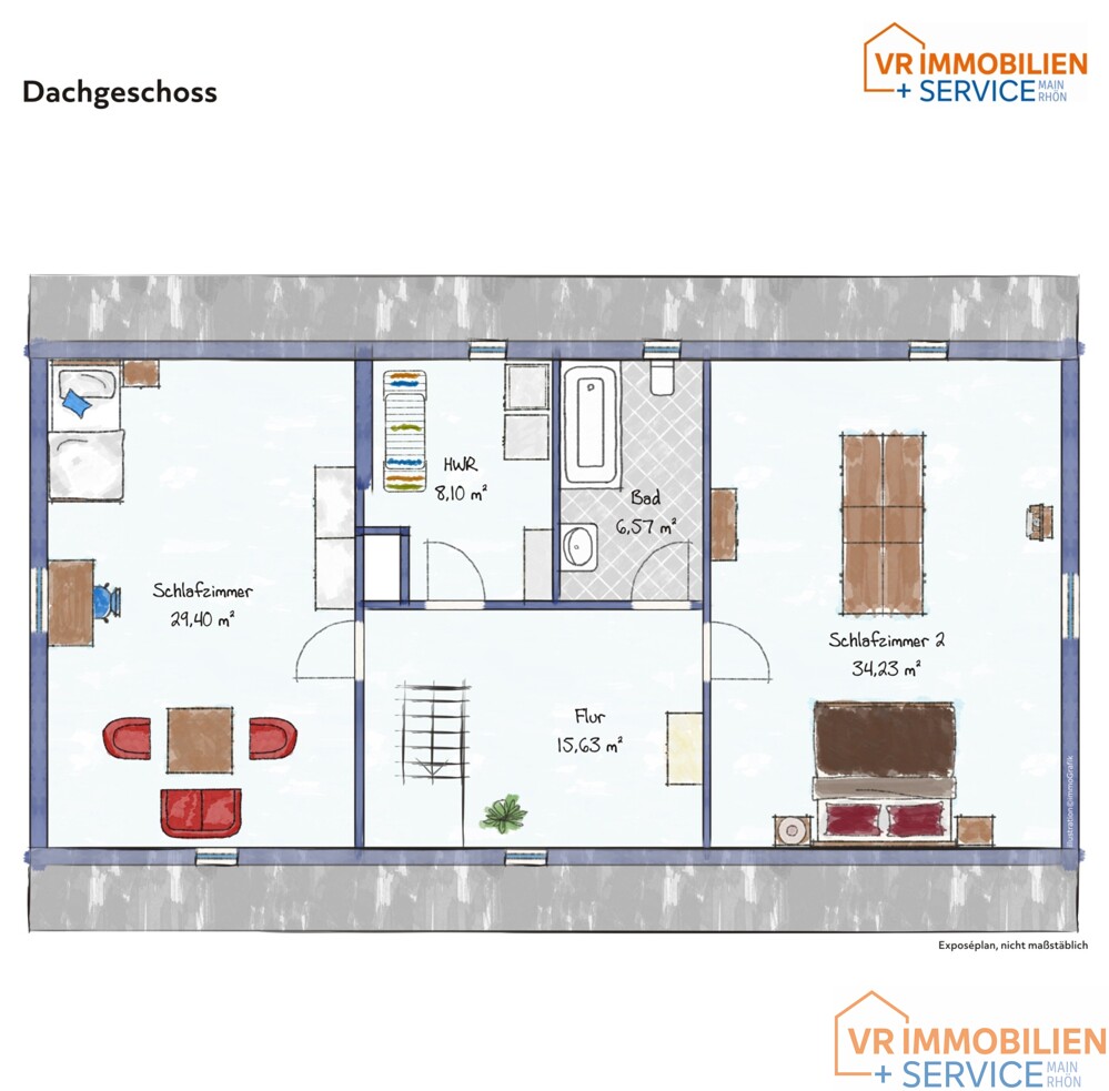 Grundriss Dachgeschoss