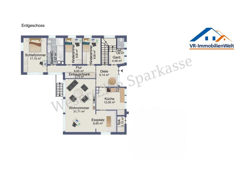 Grundriss Erdgeschoss