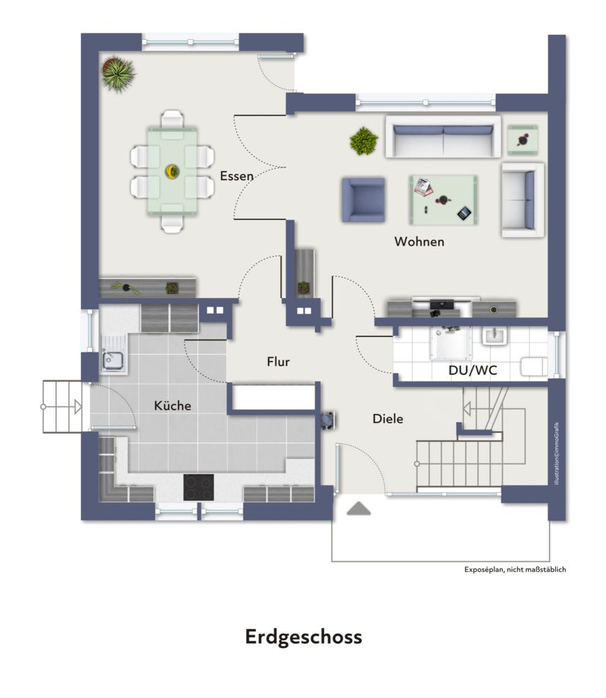 Heimkommen und Wohlfühlen!
Klassisches Einfamilienhaus mit tollen Extras in guter Lage von Laggenbeck (22)