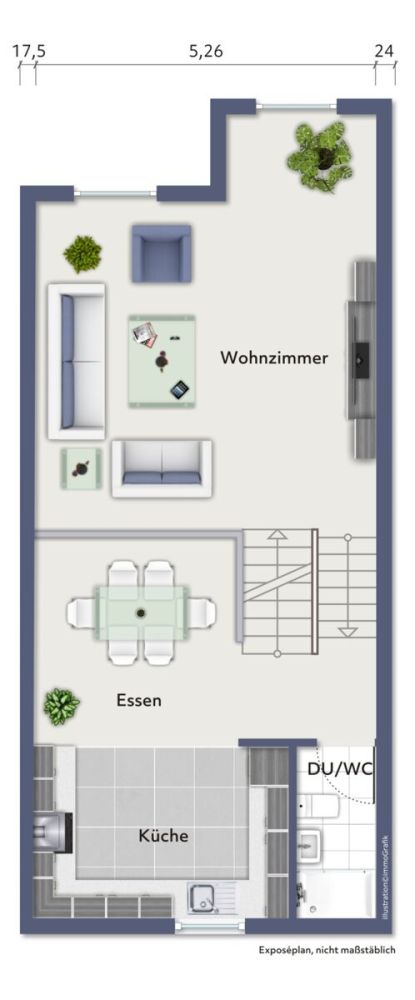Grundriss Obergeschoss