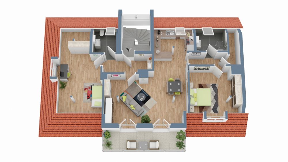 Ein Lebens(t)raum über den Dächern Weilheims