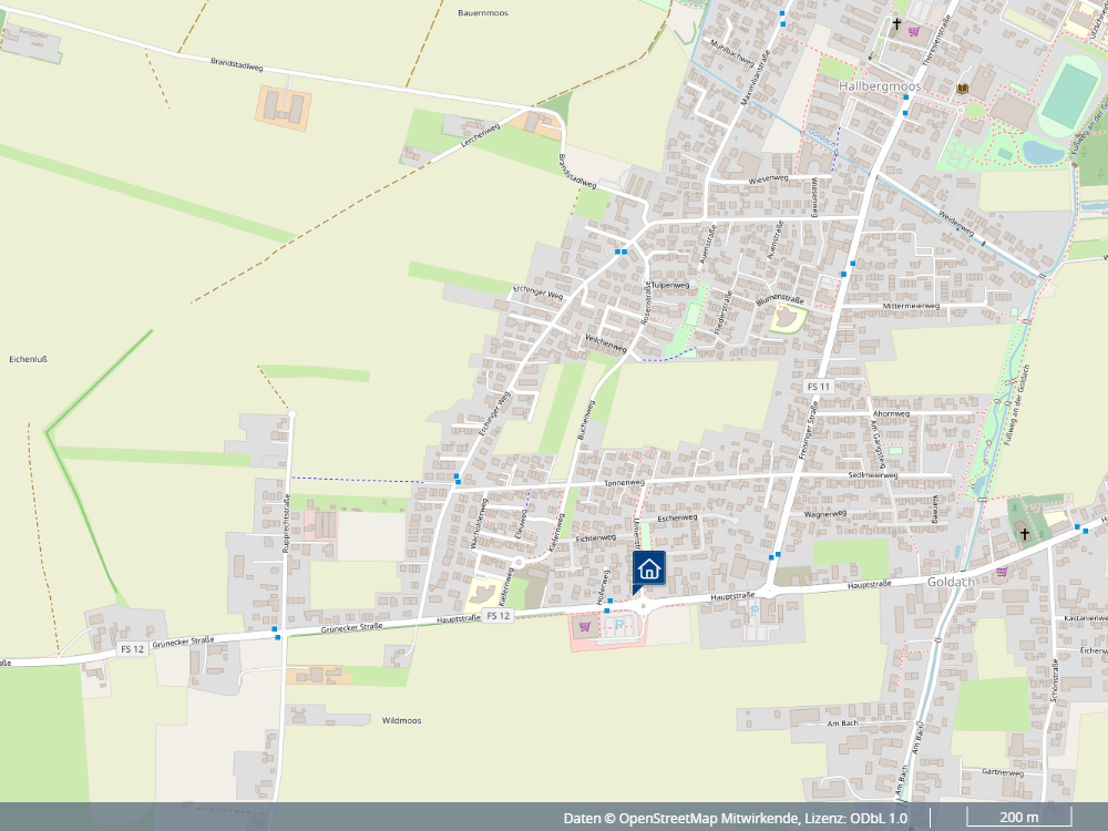 Geräumiges Reihenhaus mit viel Wohnfläche und solider Bausubstanz in Hallbergmoos