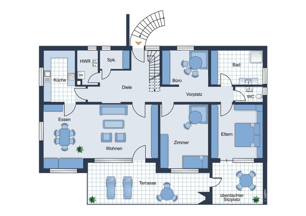 Grundriss EG