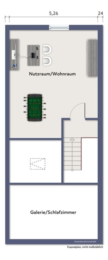 Grundriss Dachgeschoss