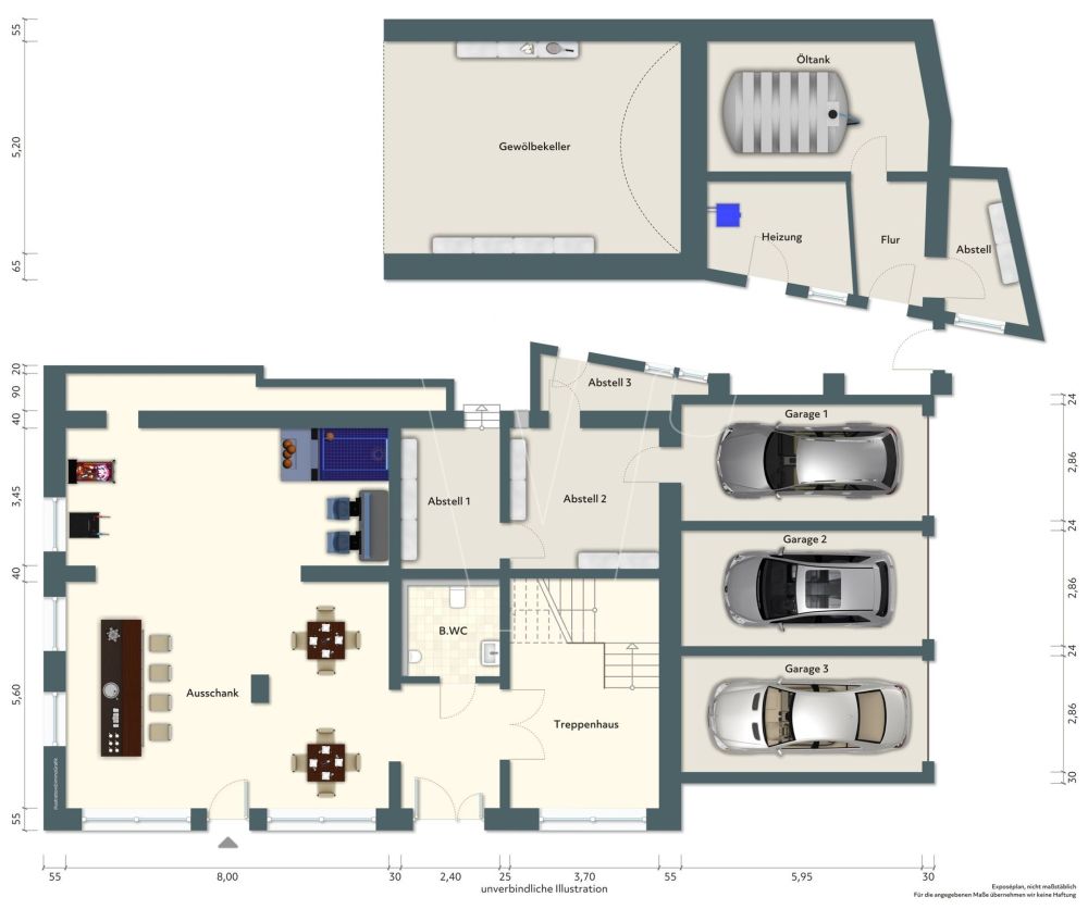 Charmanter Altbau: Gastgewerbe und Wohnen in historischem Ambiente aus dem Jahr 1748