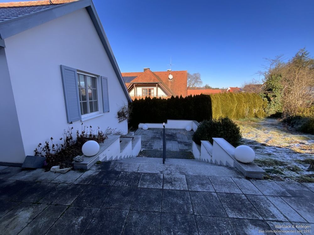 Treppen zum Innenhof