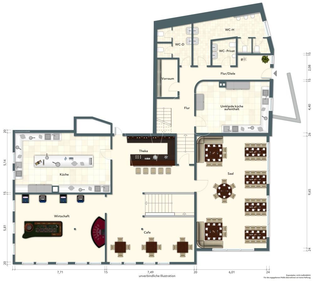 Charmanter Altbau: Gastgewerbe und Wohnen in historischem Ambiente aus dem Jahr 1748