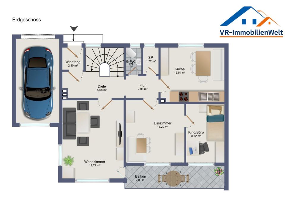 Charmante Doppelhaushälfte in Witzenhausen-Hundelshausen