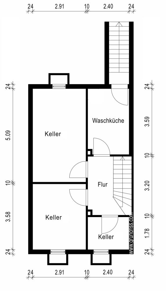 Grundriss Kellergeschoss