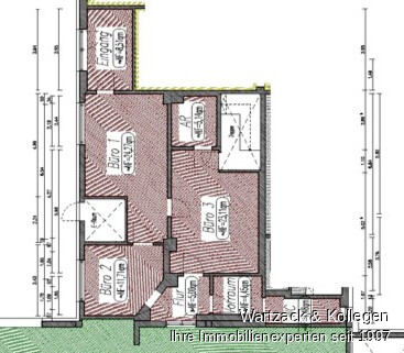 Vollständig neu renovierte Büroflächen 
mit Erweitertungsmöglichkeit um Produktionsflächen