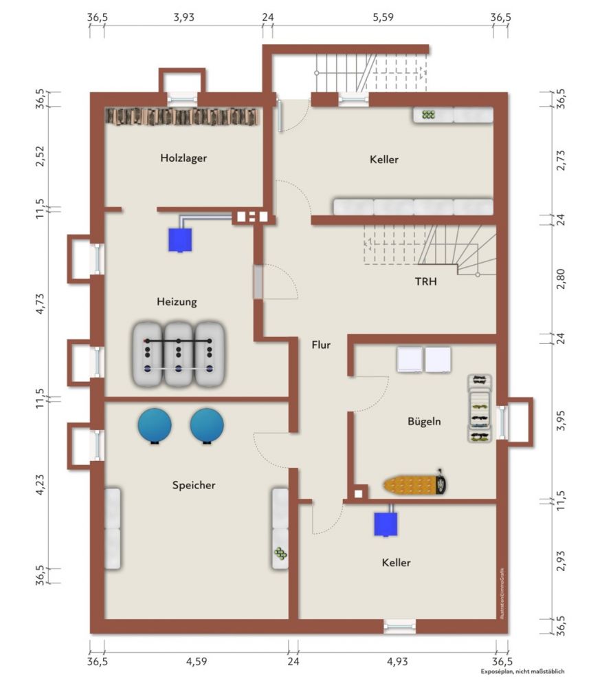 Viel Platz für Familie, 
Beruf oder Hobby!
Zweifamilienhaus mit Stall 
und weiteren Nebengebäuden
