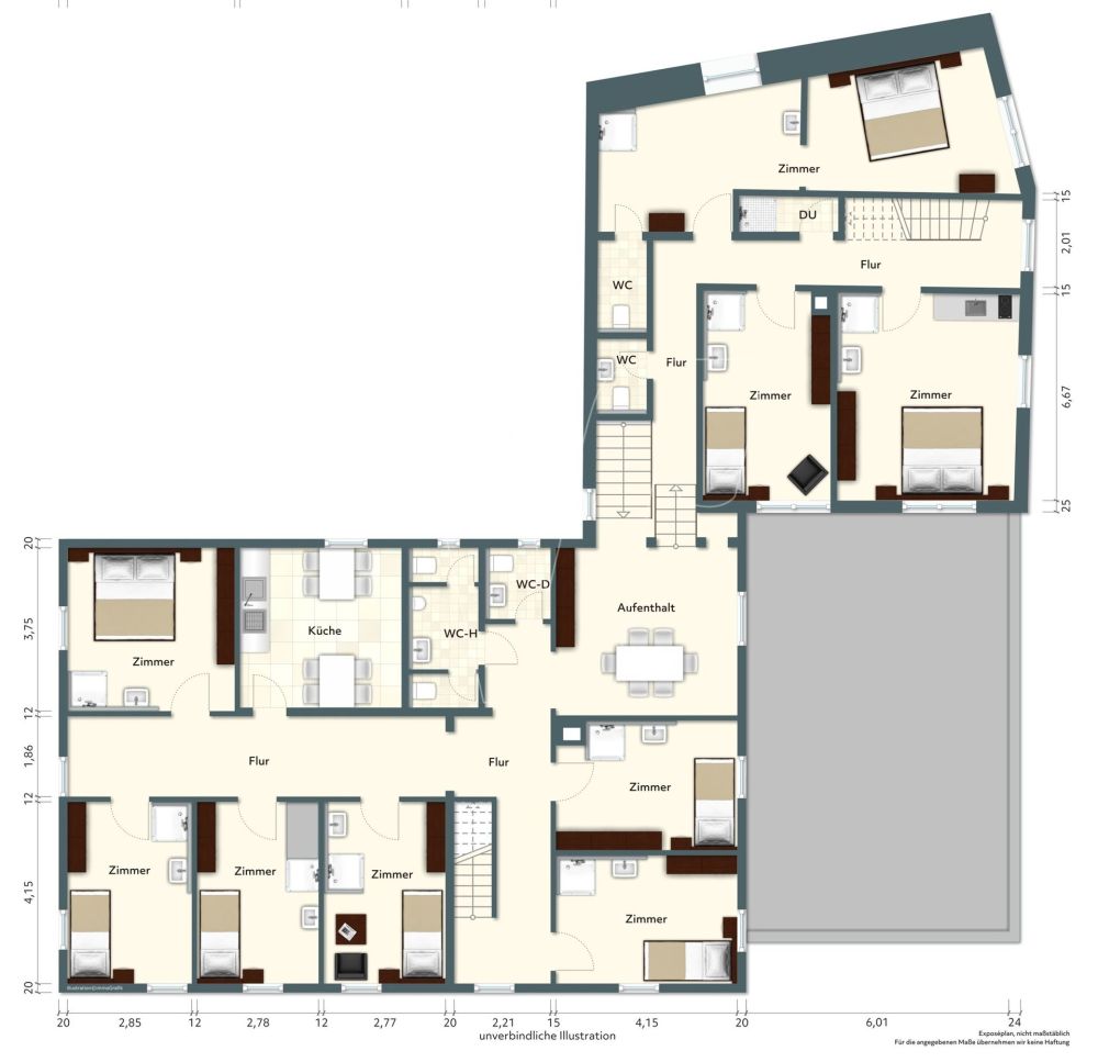 Charmanter Altbau: Gastgewerbe und Wohnen in historischem Ambiente aus dem Jahr 1748
