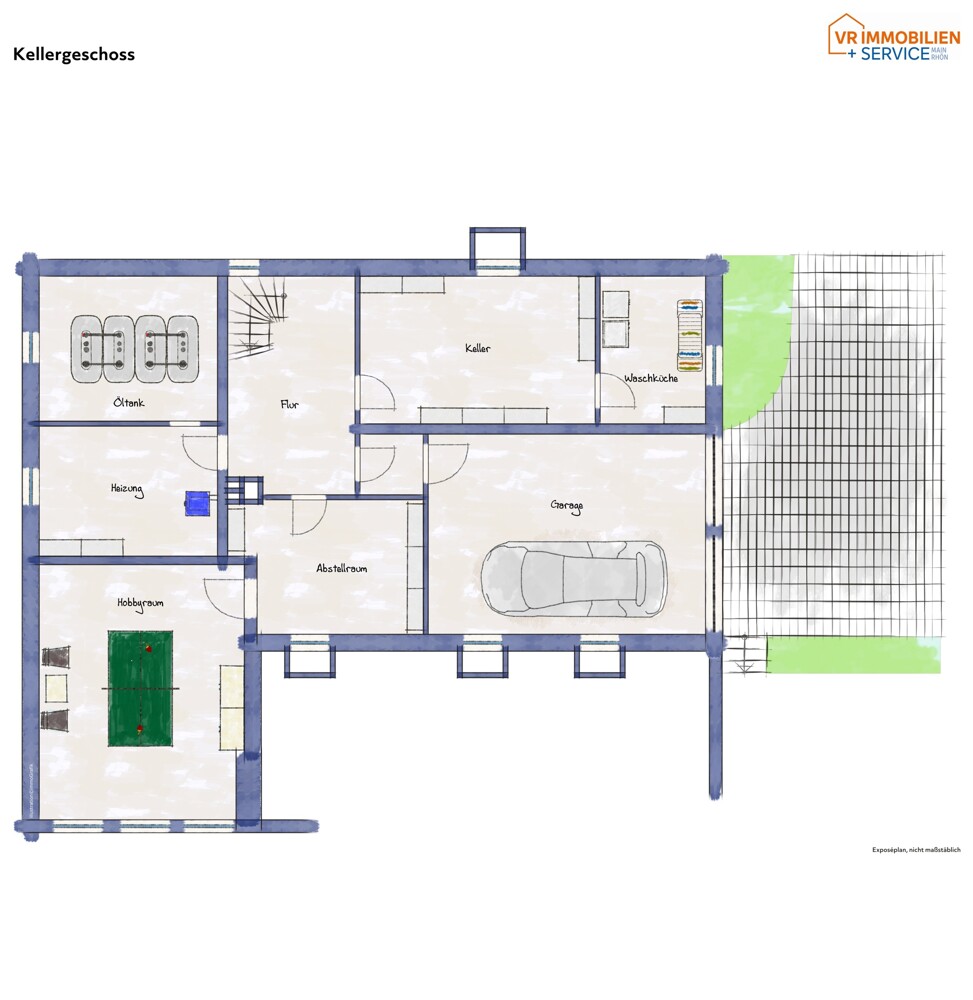 Licht, Luft & Lebensqualität: Großzügiger Bungalow mit Gartenparadies in 97633 Großbardorf!
